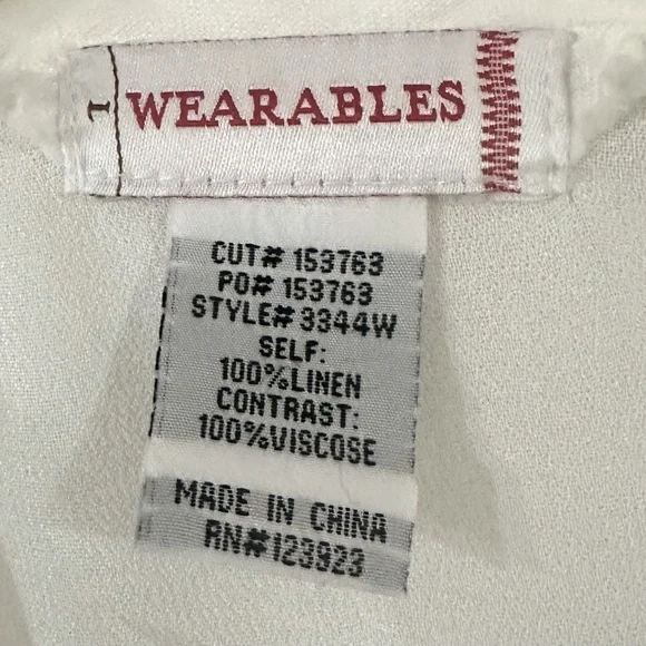 Wearables Cotton Linen Tunic Shift Dress - Picture 5 of 5